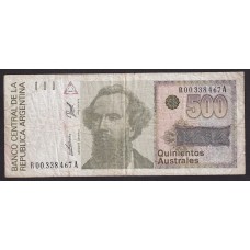 ARGENTINA COL. 711R BILLETE REPOSICION